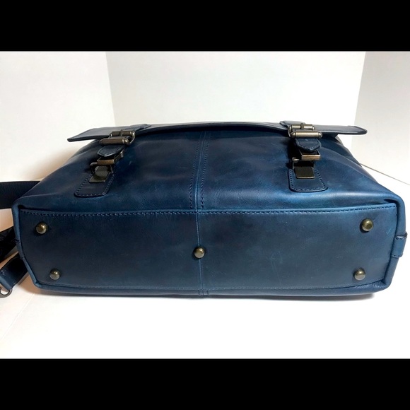 BNWT FRYE Unisex/Men’s Logan Messenger Bag NOT FLOOR MODEL TOP QUALITY - Picture 7 of 16